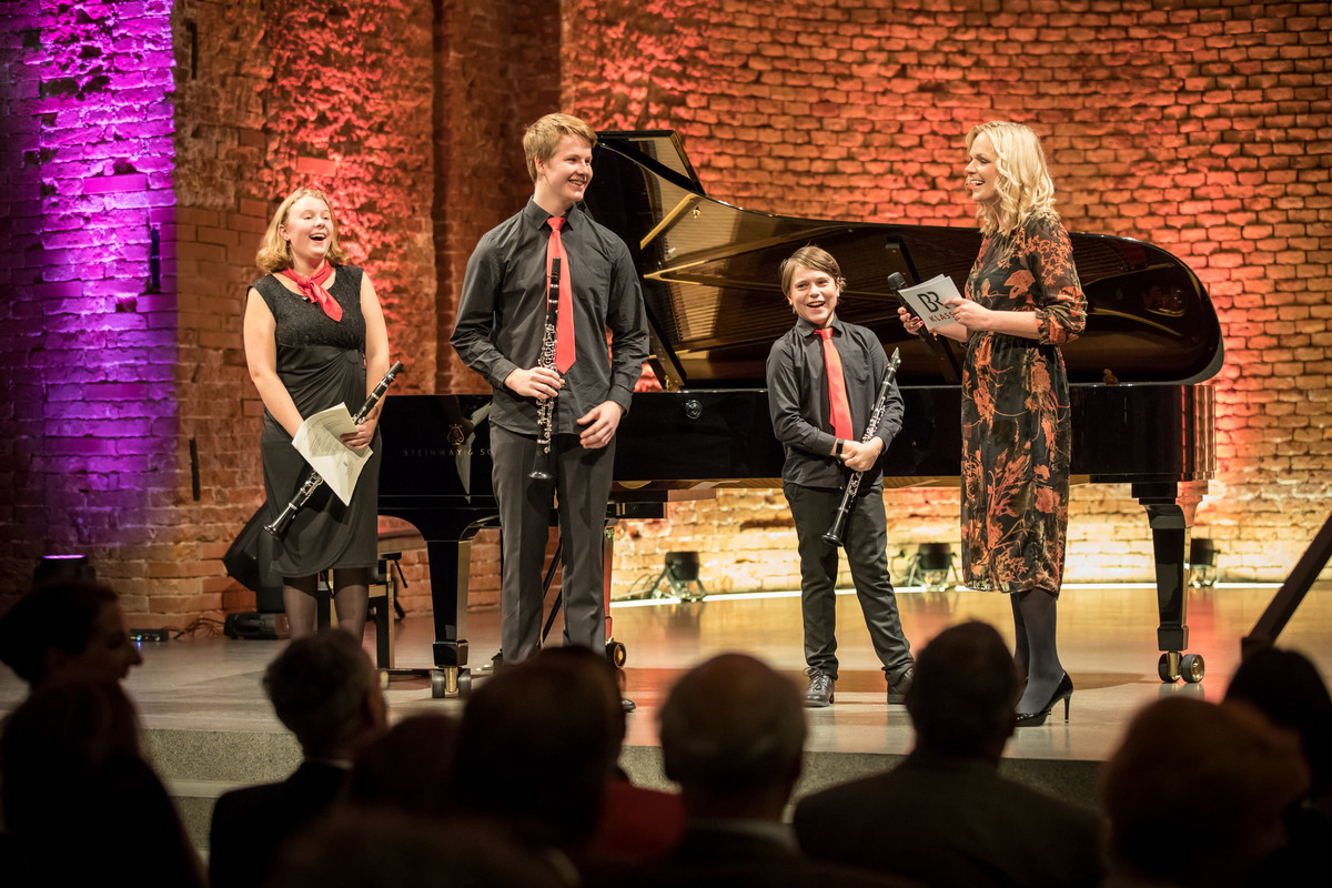 Benefizkonzert Jugend musiziert 28.10.17 Allerheiligen-Hofkirche Anna Grabe, Benedikt Rott, Konstantin Starke und Annekatrin Hentschel